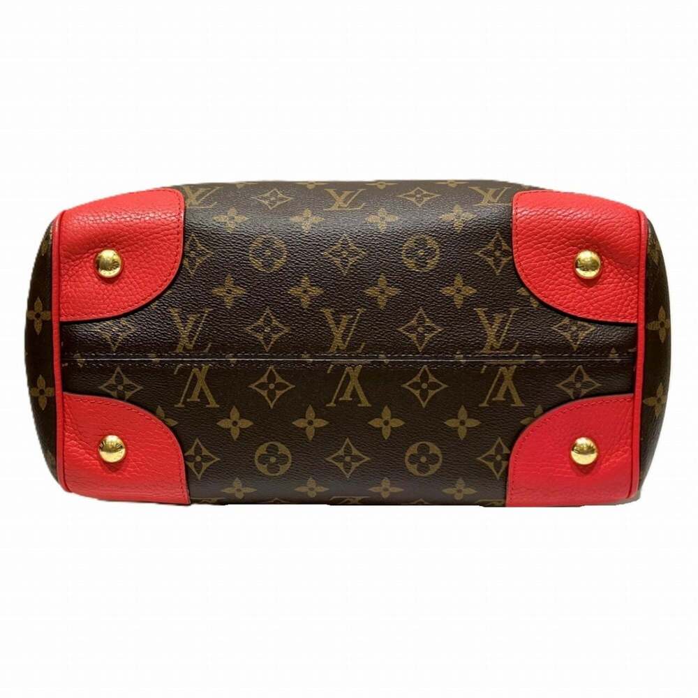 LOUIS VUITTON Authentic Brown Monogram Canvas Tote Bag - Picture 3 of 9